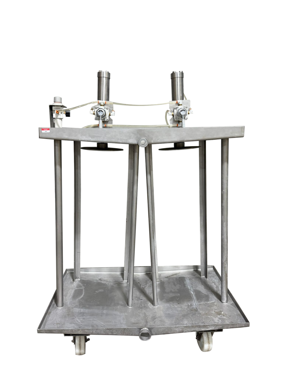 Used Short Two Head Cheese Press - # 4042