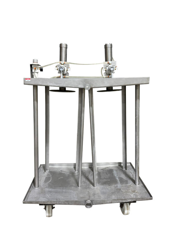 Used Short Two Head Cheese Press - # 4042