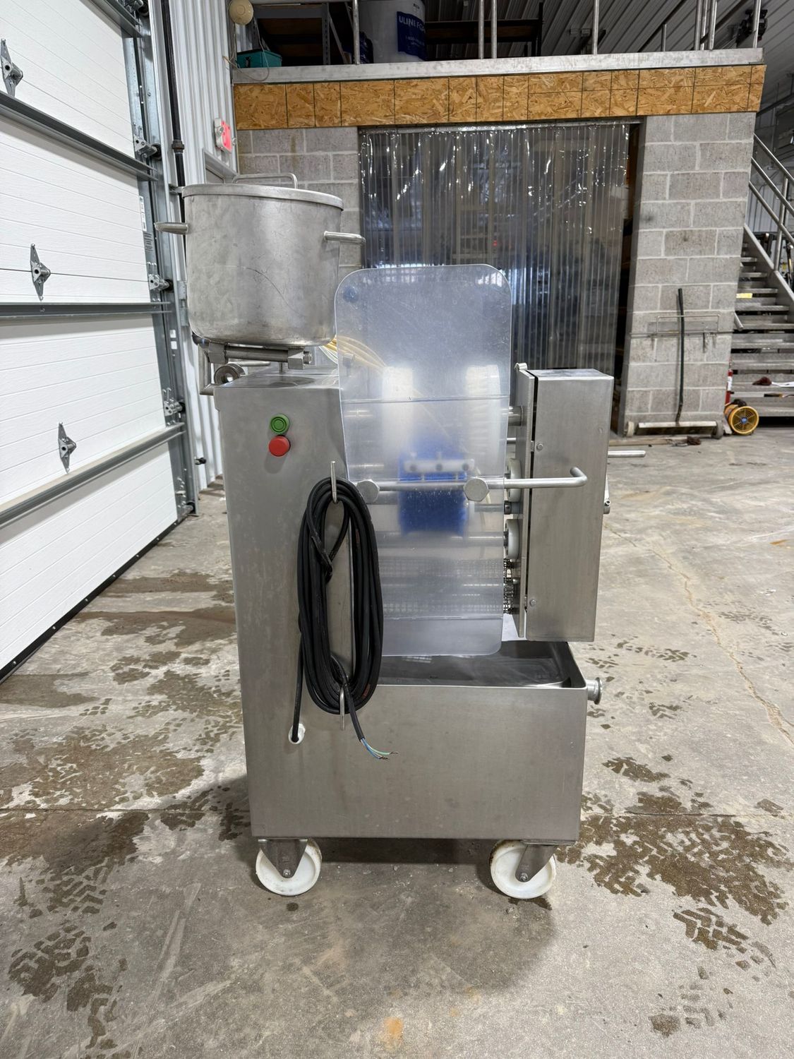 Used Cheese Wheel Scrubber - # 4055