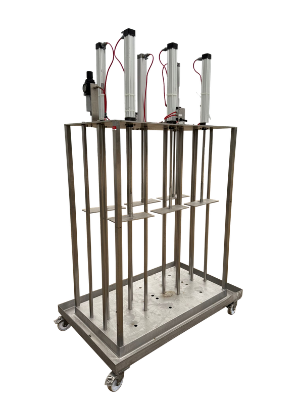 Used 6 Head Cheese Press - # 3994