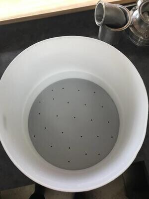 Used 13½"Dia x 10"Deep Cheese Mold - #2655