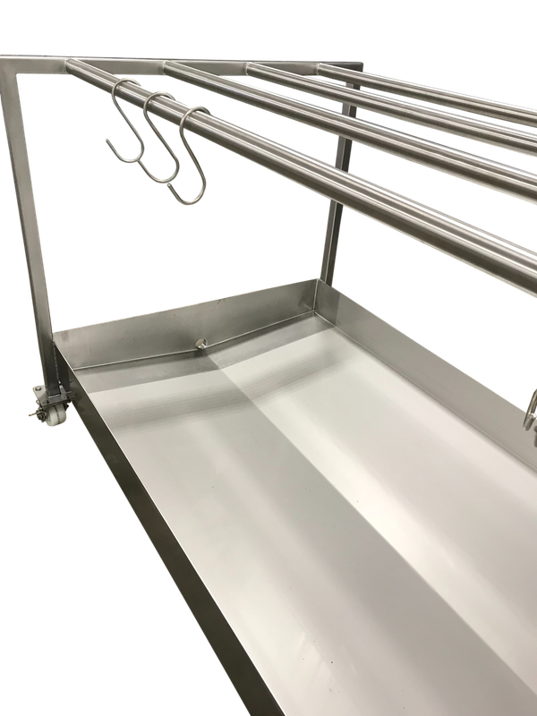 Sample Bag Drainage Cart