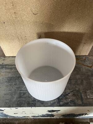 Used 7 Used 7"Dia x 6 1/4"Deep Cheese Mold - #3565