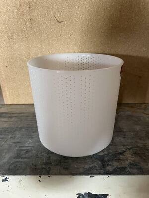 Used 6 3/8"Dia x 6 1/8"Deep Cheese Mold - #3566