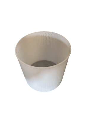 Used 6 3/8 Used 6 3/8"Dia x 6 1/8"Deep Cheese Mold - #3566