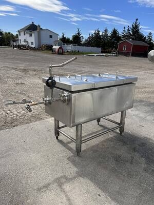 Used 70 Gallon Heating Tank - #3656