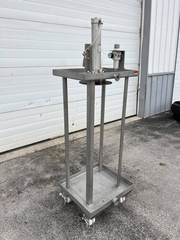 Used Single Head Short Cheese Press - #3639