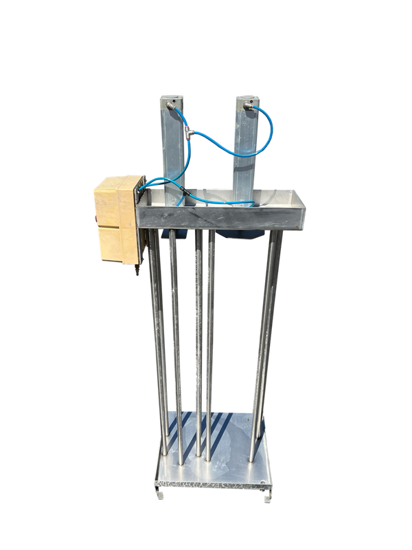 Used Vertical Cheese Press 2 Head - # 3722