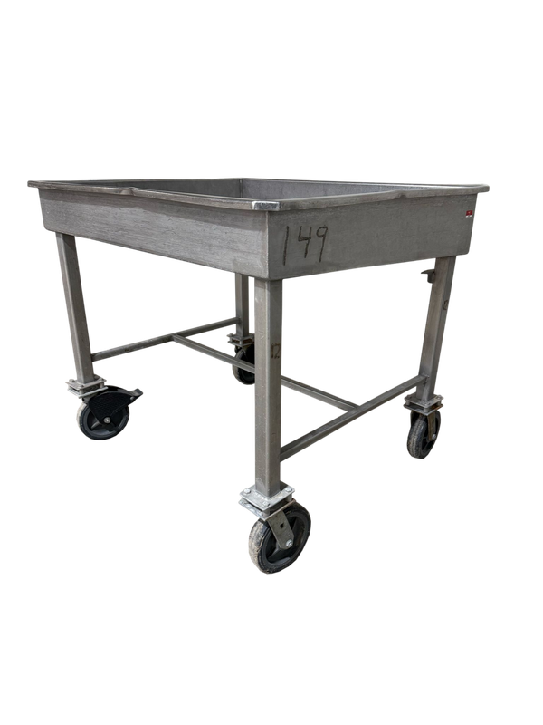 Used Stainless Cart - # 3887
