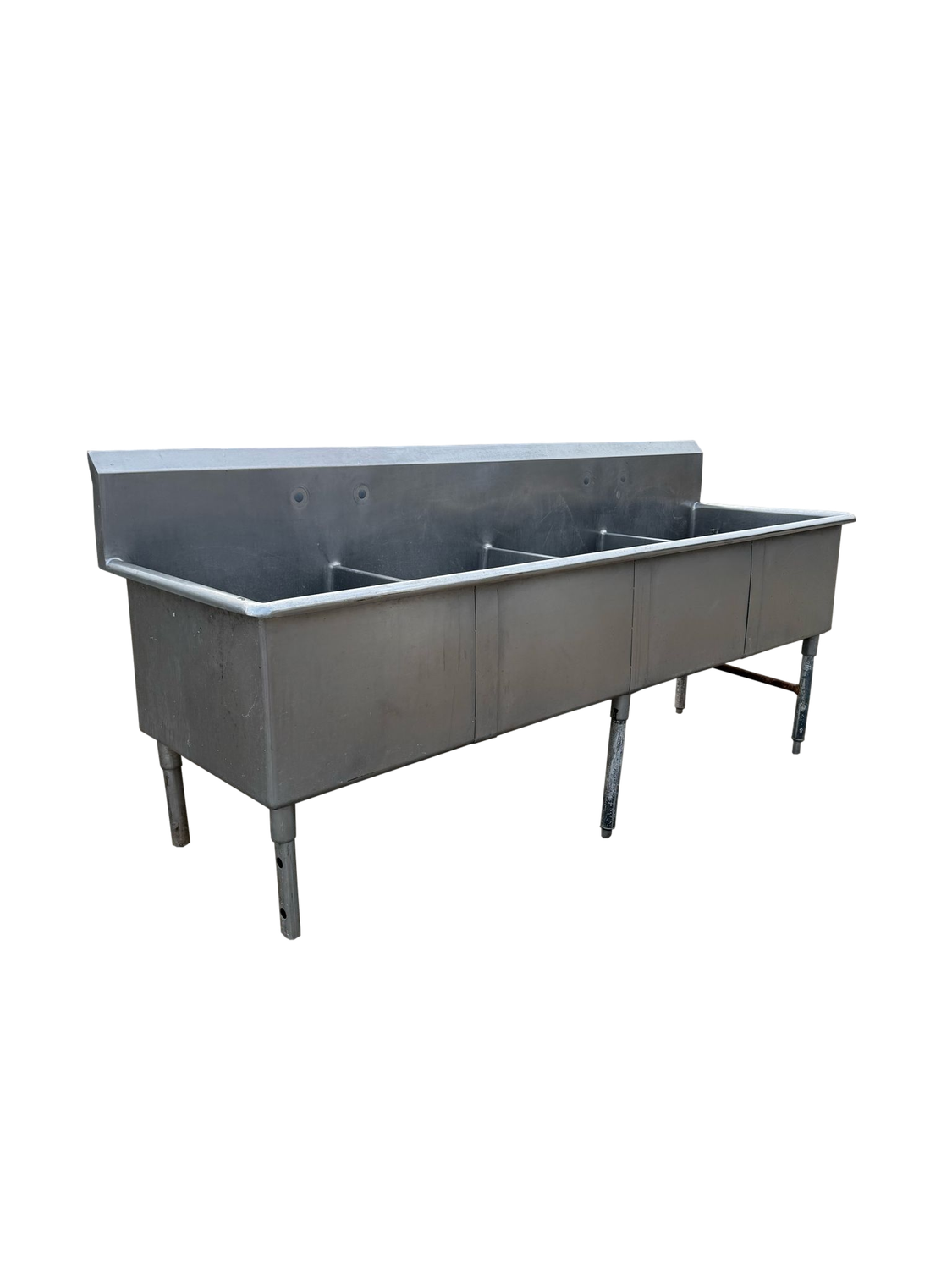 Used Four Compartment Sink - # C0326 Used Four Compartment Sink - # C0326