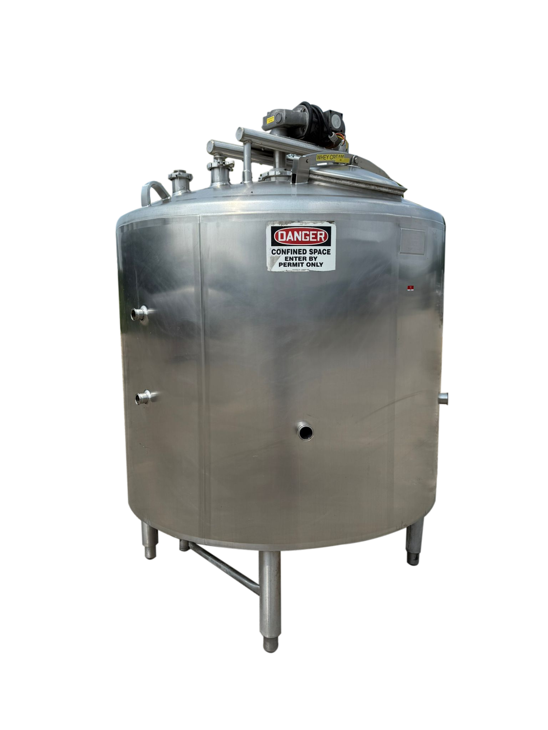 Used 300 Gallon Mixing Tank - # 3974 Used 300 Gallon Mixing Tank - # 3974