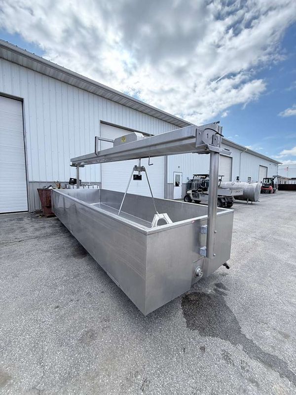 Used 1,100 Gallons Cheese Vat - # 4084