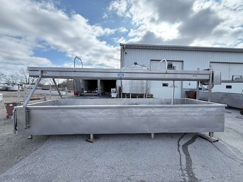 Used 1,200 Gallon Cheese Vat - # 4083