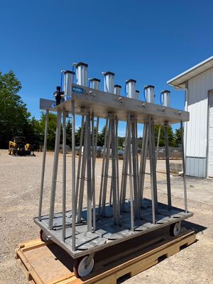 ​Used 10 Head Cheese Press - # 4095