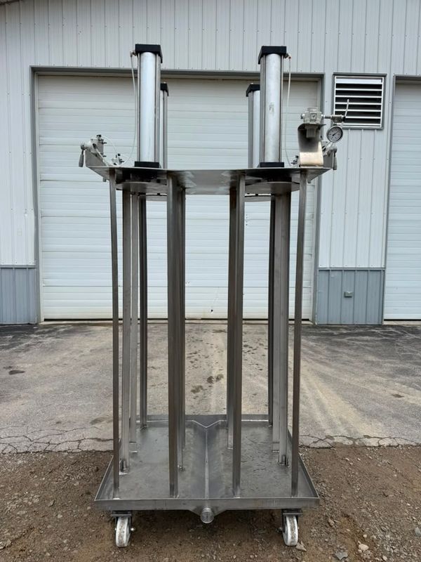 Used 4 Head Cheese Press - # 4107