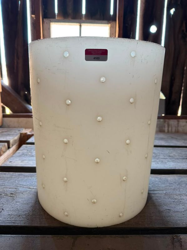 Used 12" Dia x 15 1/8"Deep Cheese Molds  - # 4103