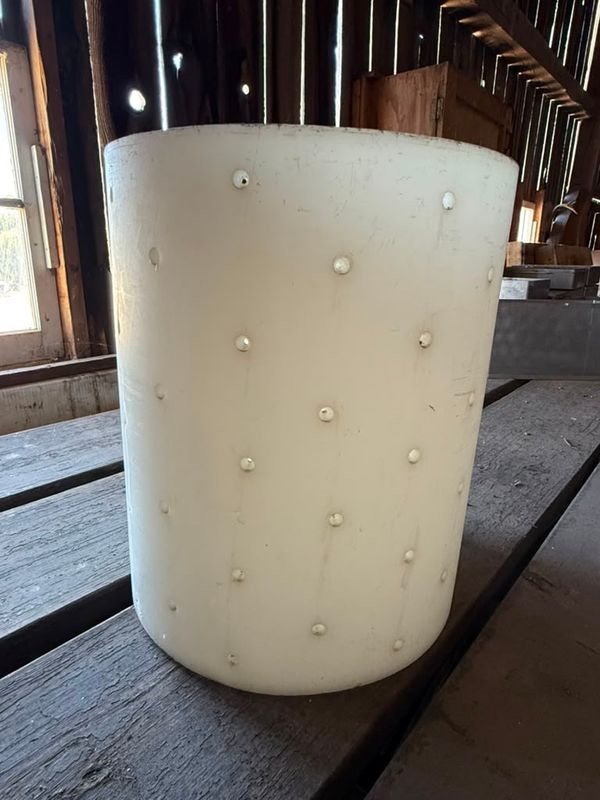 Used 12" Dia x 15 1/8"Deep Cheese Molds  - # 4103