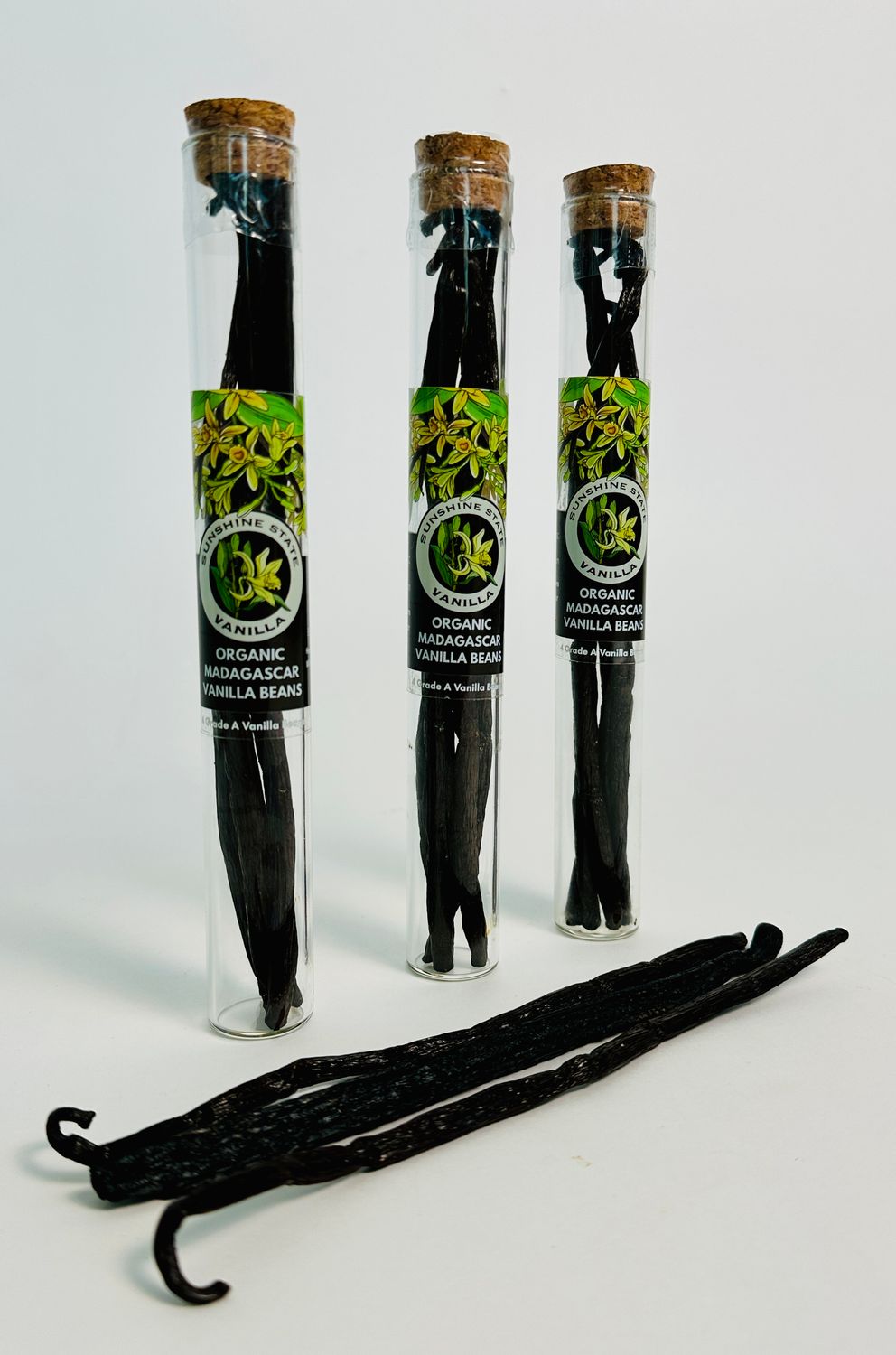 Organic Vanilla Beans Organic Vanilla Beans