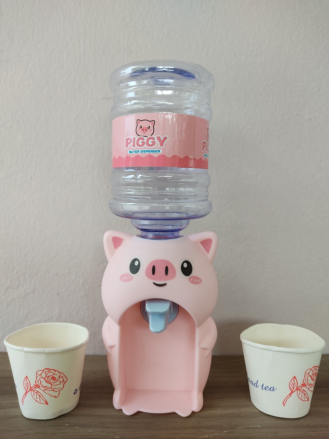 Mini dispensador Kawaii de agua PIGGY