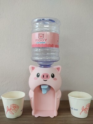 Mini dispensador Kawaii de agua PIGGY