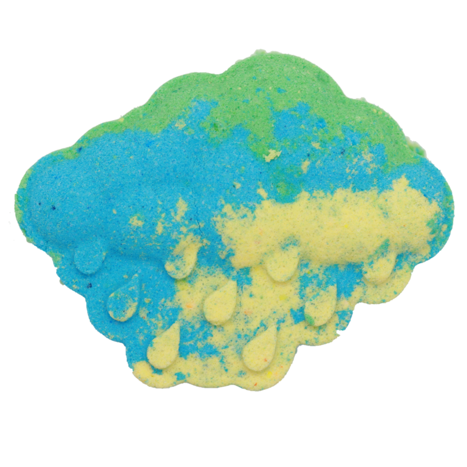 Watercolor Rain Cloud | Bamboo Hemp | Bath Bomb