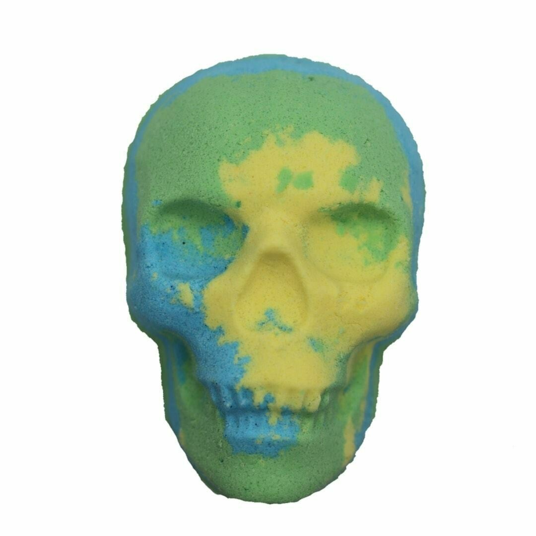 Watercolor Skull | Bamboo Hemp | Bath Bomb