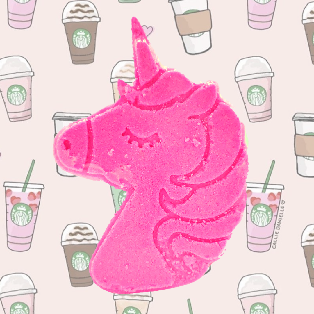Unicorn | Oatmeal Milk &amp; Honey | Bath Bomb