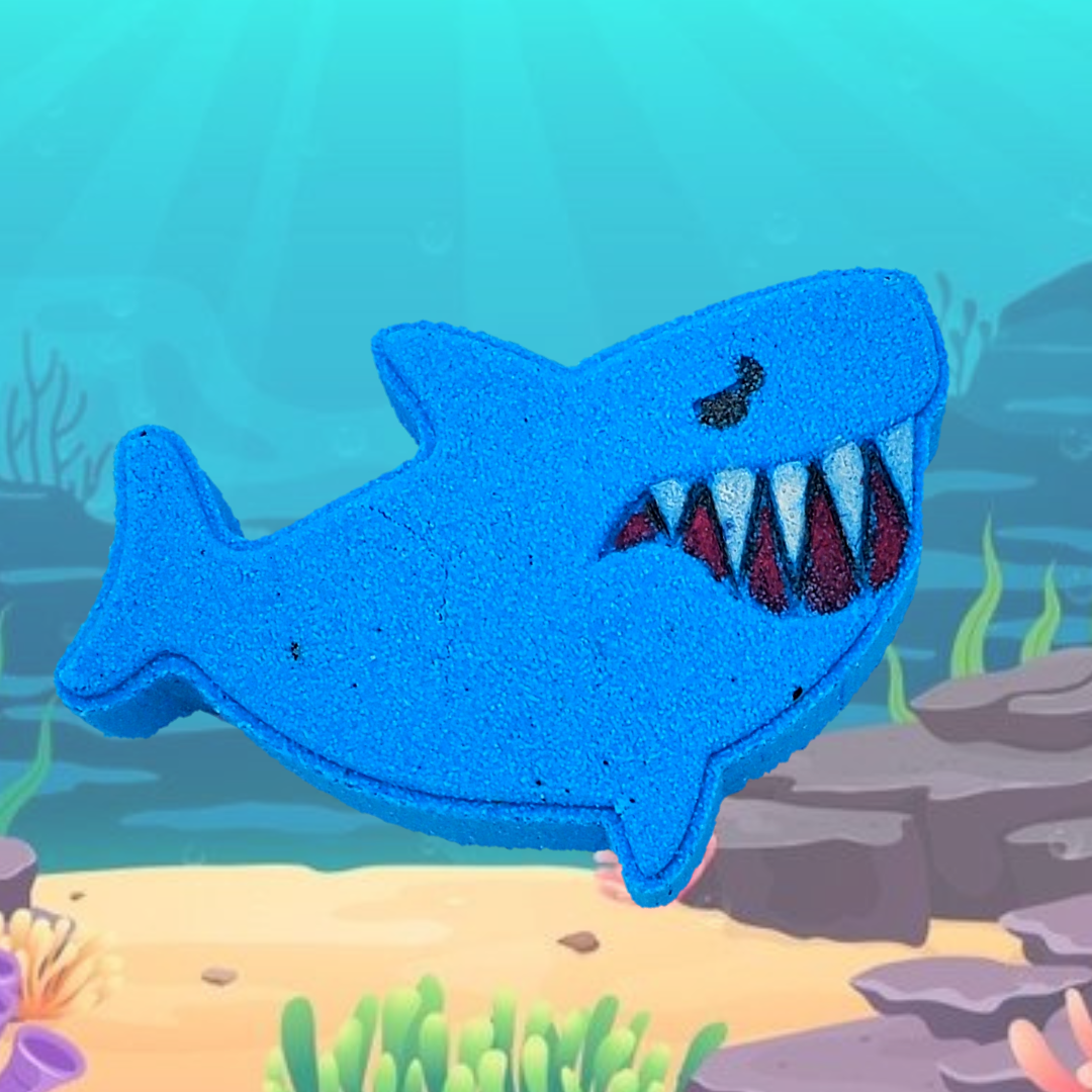 Shark | Lemon Poppyseed | Bath Bomb
