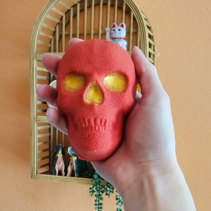 Red Skull | Honey Pot | Bath Bomb