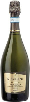 Negroni Prosecco Brut DOC - Treviso, Italy - 12btls x 750ml Negroni Prosecco Brut DOC - Treviso, Italy - 12btls x 750ml