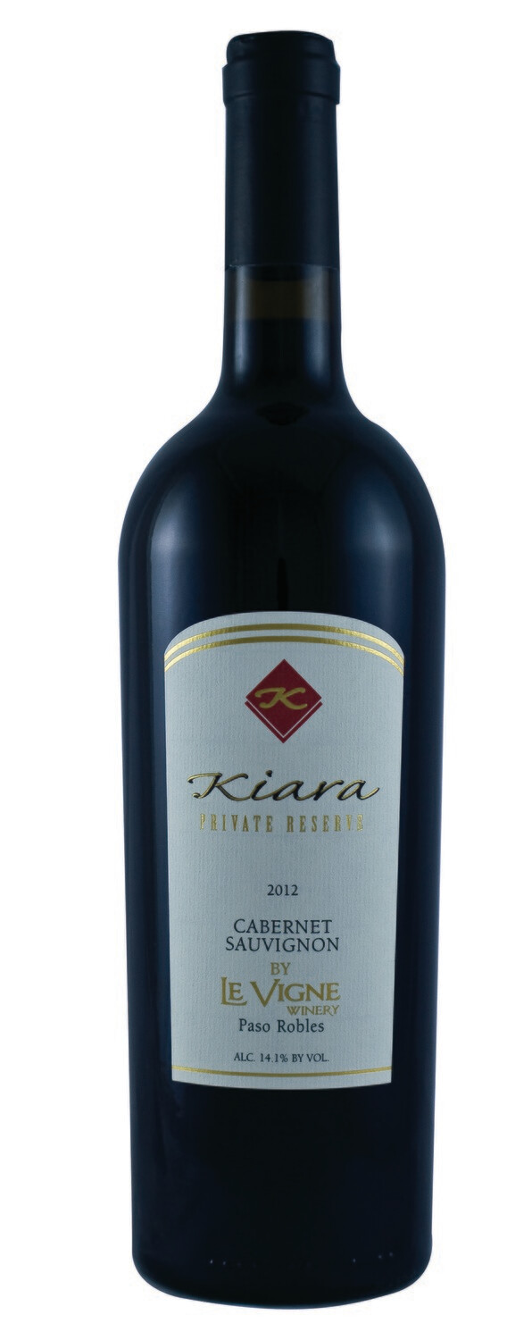 2018 Kiara Cabernet Sauvignon  - Paso Robles, California  - 12btls X 750ml