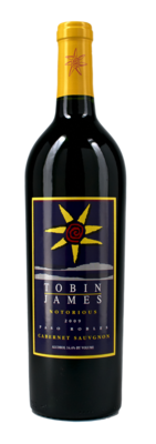 2020
 Tobin James Notorious Cabernet Sauvignon - Paso Robles California - 12btls x 750ml
