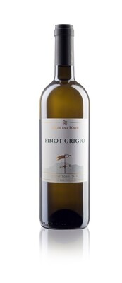 2019 Terre Del Fohn Pinot Grigio DOC - Trentino, Italy - 12btls X 750ml 2019 Terre Del Fohn Pinot Grigio DOC - Trentino, Italy - 12btls X 750ml