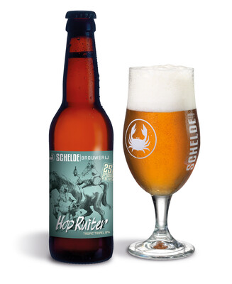 Schelde Brewery Hop Ruiter IPA Triple Ale - Belgium - 24btls x 330ml Schelde Brewery Hop Ruiter IPA Triple Ale - Belgium - 24btls x 330ml
