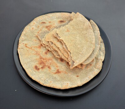 Bhakri (Vegan, Gluten Free flat breads)