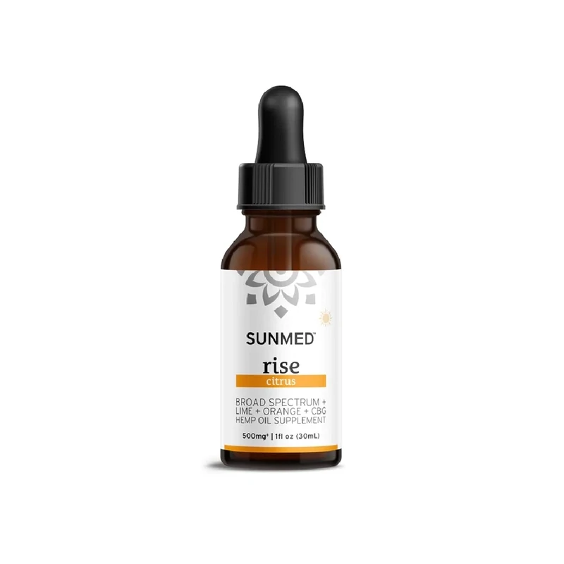 Broad Spectrum Rise CBG Citrus Tincture