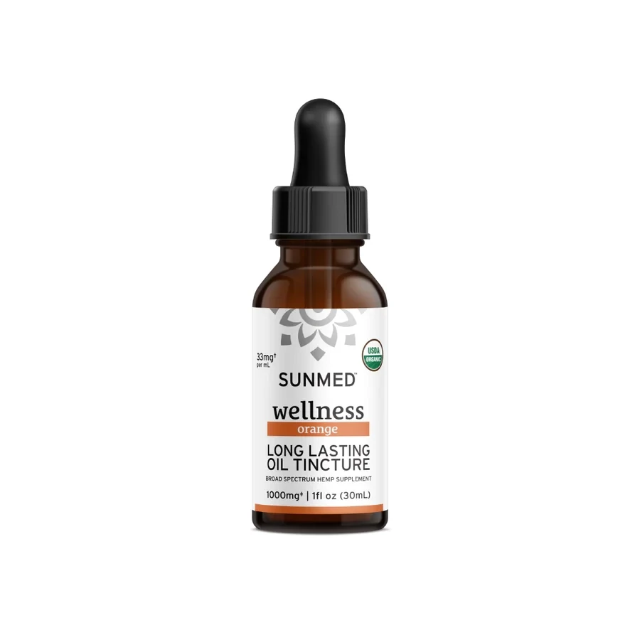 Broad Spectrum Organic CBD Orange 2000mg Tincture