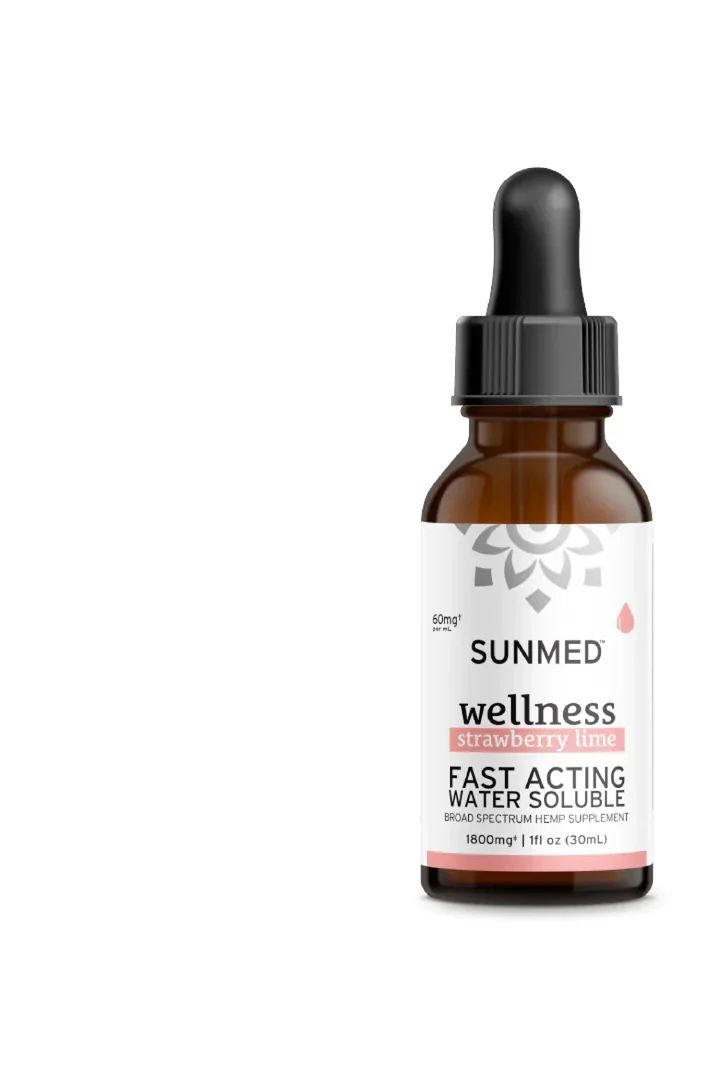 Water Soluble Broad Spectrum Straw/Lime 1800mg