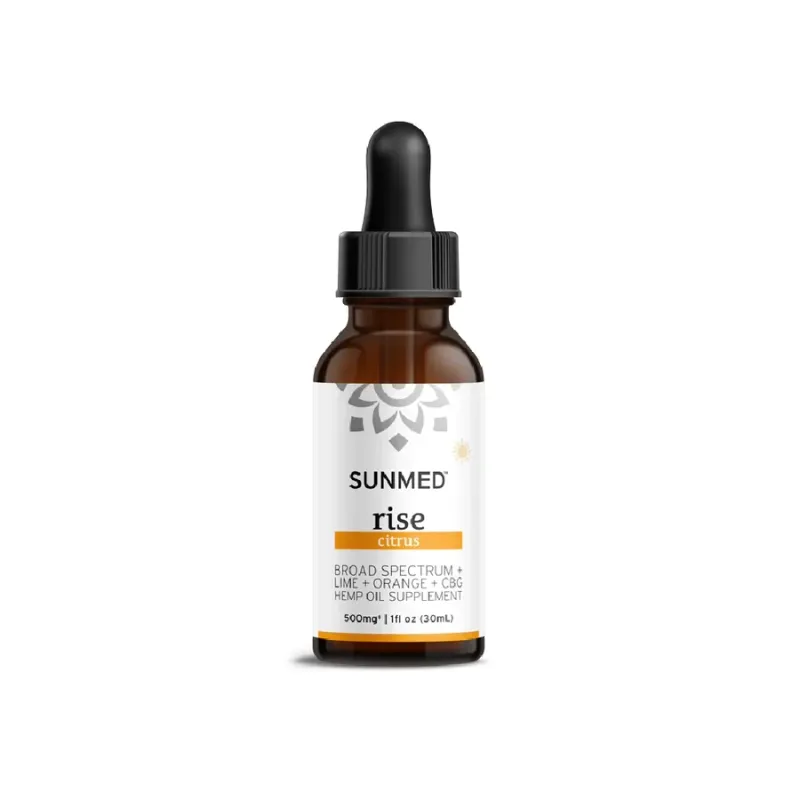 Broad Spectrum Rise CBG Citrus Tincture Broad Spectrum Rise CBG Citrus Tincture