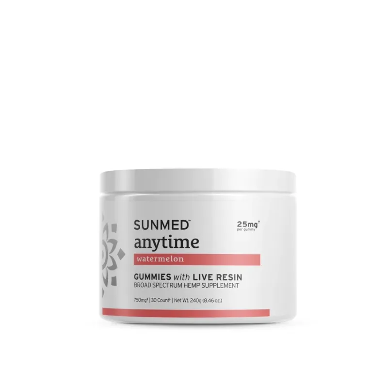 Broad Spectrum Anytime Gummies Watermelon