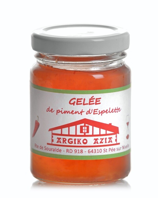 Gelée de piment d'Espelette - 2 formats Gelée de piment d'Espelette - 2 formats