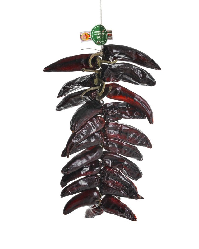 Corde sèche de Piments d'Espelette AOP Corde sèche de Piments d'Espelette AOP