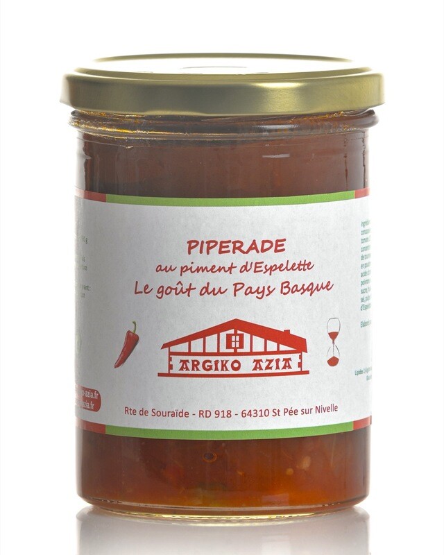 Piperade au Piment d'Espelette AOP - 2 formats Piperade au Piment d'Espelette AOP - 2 formats