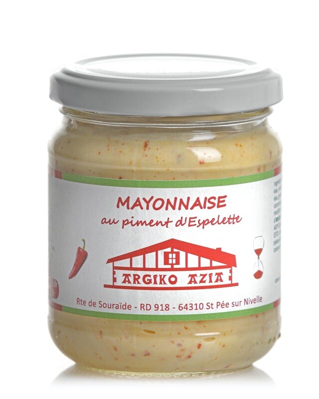 Mayonnaise au piment d'Espelette AOP Mayonnaise au piment d'Espelette AOP
