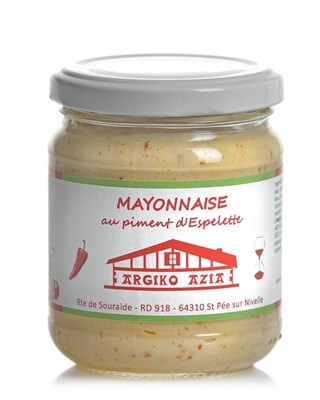 Mayonnaise au Piment d'Espelette AOP - Pot de 200 g