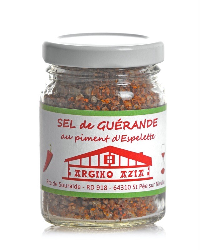 Sel de Guérande au piment d'Espelette AOP Sel de Guérande au piment d'Espelette AOP