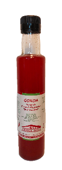 Goxoa - sirop de piment d'Espelette - Bouteille 25cl