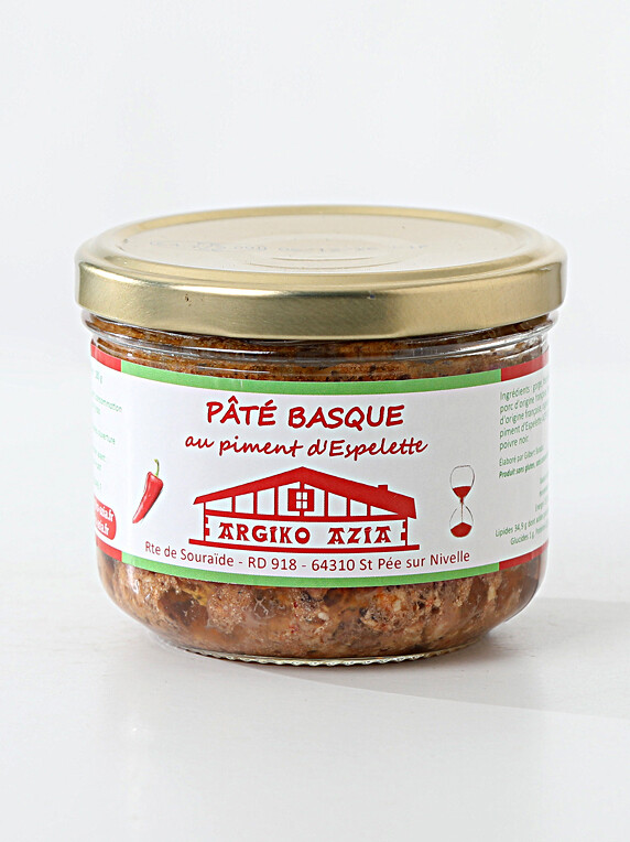 Pâté basque au piment d'Espelette AOP Pâté basque au piment d'Espelette AOP