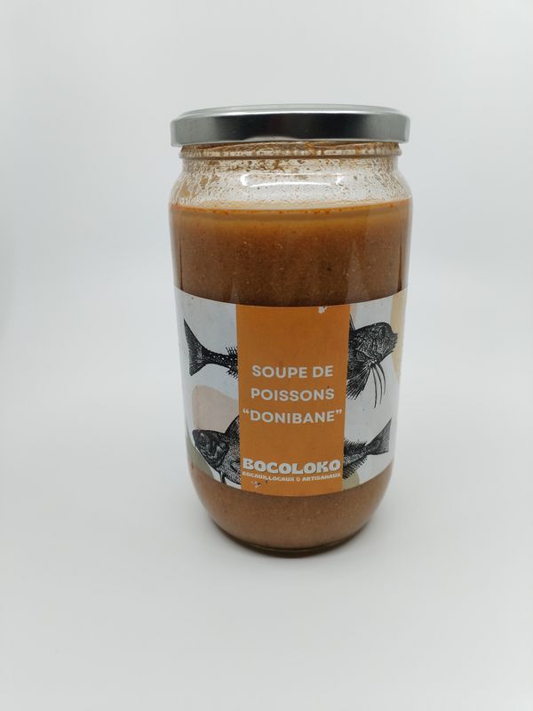 Soupe de poisson "Donibane" au piment d'Espelette Soupe de poisson "Donibane" au piment d'Espelette