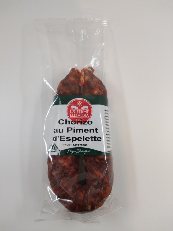 Chorizo au Piment d'Espelette Chorizo au Piment d'Espelette